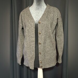 Madewell Heather Gray Knit Sweater